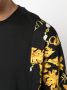 Versace Jeans Couture T-shirt met barokprint Zwart - Thumbnail 5