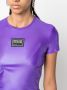 Versace Jeans Couture T-shirt met logopatch Paars - Thumbnail 5