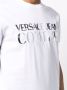 Versace Jeans Couture T-shirt met logopatch Wit - Thumbnail 5