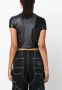 Versace Jeans Couture T-shirt met logopatch Zwart - Thumbnail 4