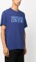 Versace Jeans Couture T-shirt met logoprint Blauw - Thumbnail 3