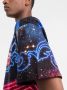 Versace Jeans Couture T-shirt met logoprint Blauw - Thumbnail 5