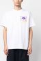 Versace Jeans Couture T-shirt met logoprint Wit - Thumbnail 3