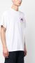 Versace Jeans Couture T-shirt met logoprint Wit - Thumbnail 4