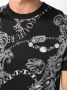 Versace Jeans Couture T-shirt met logoprint Zwart - Thumbnail 5
