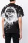 Versace Jeans Couture T-shirt met tie-dye print Zwart - Thumbnail 4
