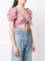 Versace Jeans Couture Top met bloemenprint Rood - Thumbnail 3
