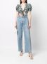 Versace Jeans Couture Top met bloemenprint Zwart - Thumbnail 2