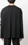 Versace Jeans Couture Top met logoprint Zwart - Thumbnail 4