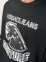 Versace Jeans Couture Top met logoprint Zwart - Thumbnail 5