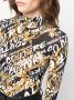 Versace Jeans Couture Top met logoprint Zwart - Thumbnail 5