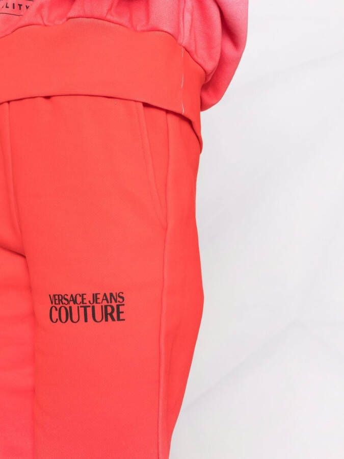 Versace Jeans Couture Trainingsbroek met kleurverloop Rood