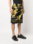 Versace Jeans Couture Trainingsshorts met Barocco print Zwart - Thumbnail 3