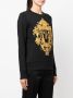Versace Jeans Couture Trui met barokprint Zwart - Thumbnail 3