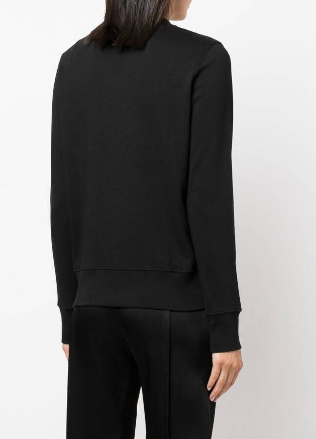 Versace Jeans Couture Trui met barokprint Zwart