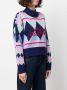 Versace Jeans Couture Trui met geborduurd logo Blauw - Thumbnail 3