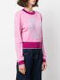 Versace Jeans Couture Trui met logoprint Roze - Thumbnail 3
