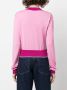 Versace Jeans Couture Trui met logoprint Roze - Thumbnail 4