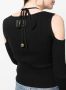 Versace Jeans Couture Trui met open schouders Zwart - Thumbnail 5