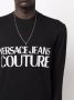 Versace Jeans Couture Trui met ronde hals Zwart - Thumbnail 5