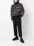 Versace Jeans Couture Trui met trechterhals Zwart - Thumbnail 2