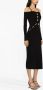 Versace Jeans Couture Uitgesneden jurk Zwart - Thumbnail 4