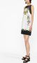 Versace Jeans Couture Mini-jurk met print Wit - Thumbnail 3