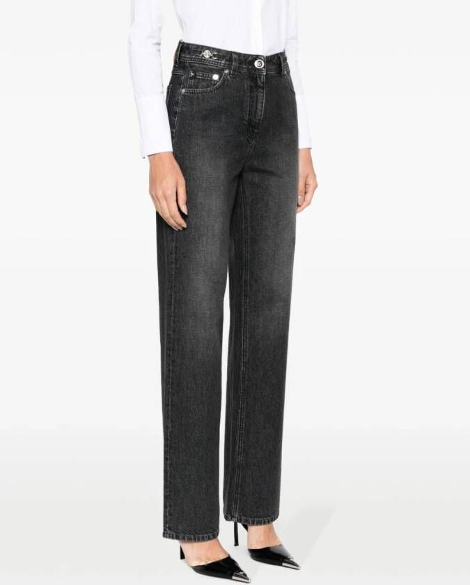 Versace Jeans met wijde pijpen Grijs