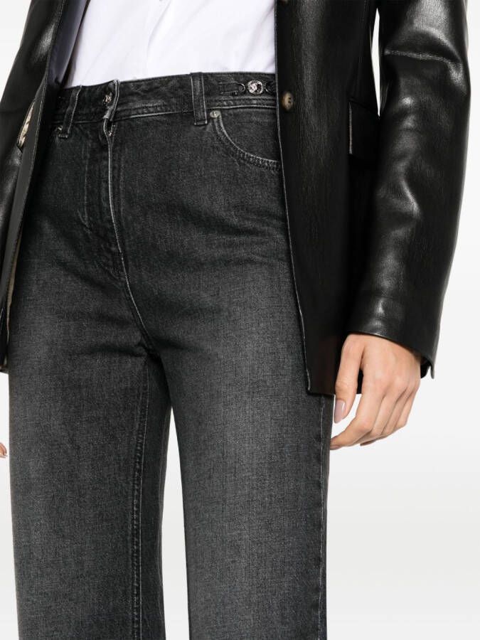 Versace Jeans met wijde pijpen Grijs