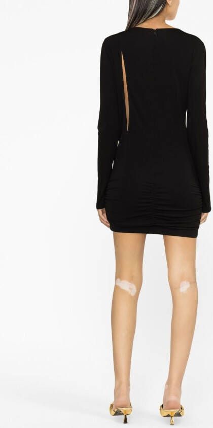 Versace Jurk met lange mouwen Zwart