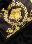 Versace Korte badjas met tekst Zwart - Thumbnail 3