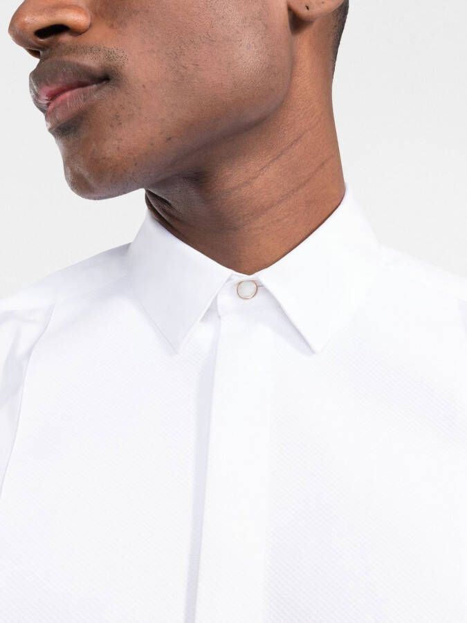 Versace Katoenen overhemd Wit