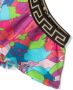 Versace Kids Shorts met abstract patroon Blauw - Thumbnail 3