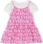Versace Kids Gelaagde jurk Roze - Thumbnail 2