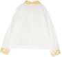 Versace Kids Shirt met Barocco afwerking Wit - Thumbnail 2