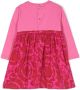 Versace Kids Jurk met barokprint Roze - Thumbnail 2