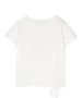 Versace Kids Katoenen T-shirt met logoprint Wit - Thumbnail 2