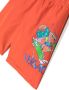 Versace Kids Shorts met krokodillenprint Oranje - Thumbnail 3