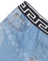 Versace Kids Jeans met Greca-print Blauw - Thumbnail 3