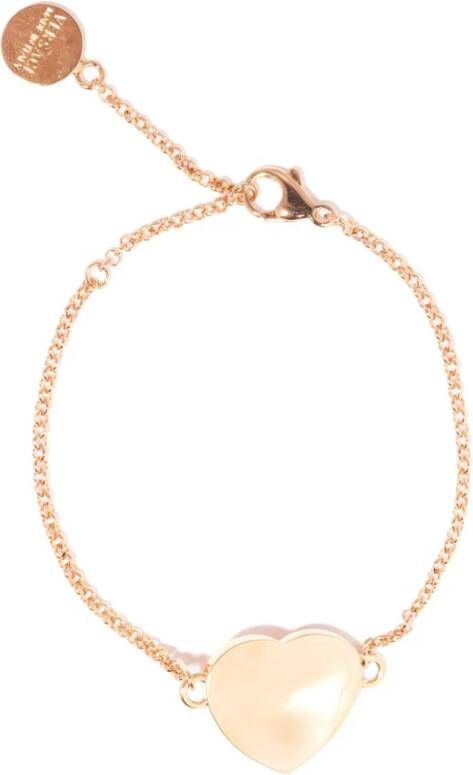 Versace Kids Armband met logo hanger Roze