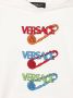 Versace Kids Hoodie met logoprint Wit - Thumbnail 3