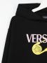 Versace Kids Hoodie met logoprint Zwart - Thumbnail 3