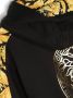 Versace Kids Fleece hoodie met Barocco Kidsprint Zwart - Thumbnail 3