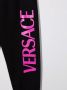Versace Kids Joggingbroek met logoprint Zwart - Thumbnail 3