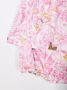 Versace Kids Jurk met bloe print Roze - Thumbnail 3