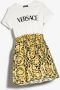 Versace Kids T-shirtjurk met Barocco Kidsprint Wit - Thumbnail 2