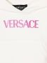 Versace Kids Jurk met logoprint Wit - Thumbnail 3