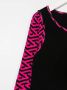 Versace Kids Jurk met logoprint Zwart - Thumbnail 3