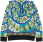 Versace Kids Katoenen hoodie Blauw - Thumbnail 2