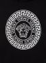 Versace Kids Katoenen hoodie Zwart - Thumbnail 3